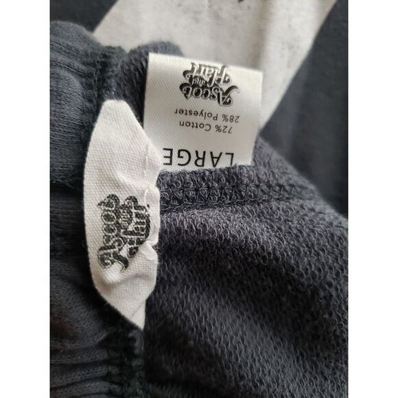 Ascot and Hart Lightning Bolt Pants Joggers Drawstring Size Large Workout Fit - Picture 8 of 9